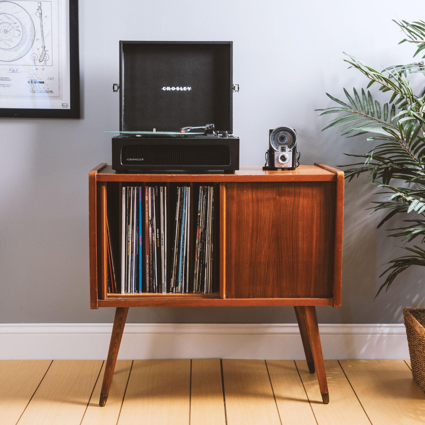 Crosley Voyager Bluetooth Portable Turntable - Black-Crosley-Mood