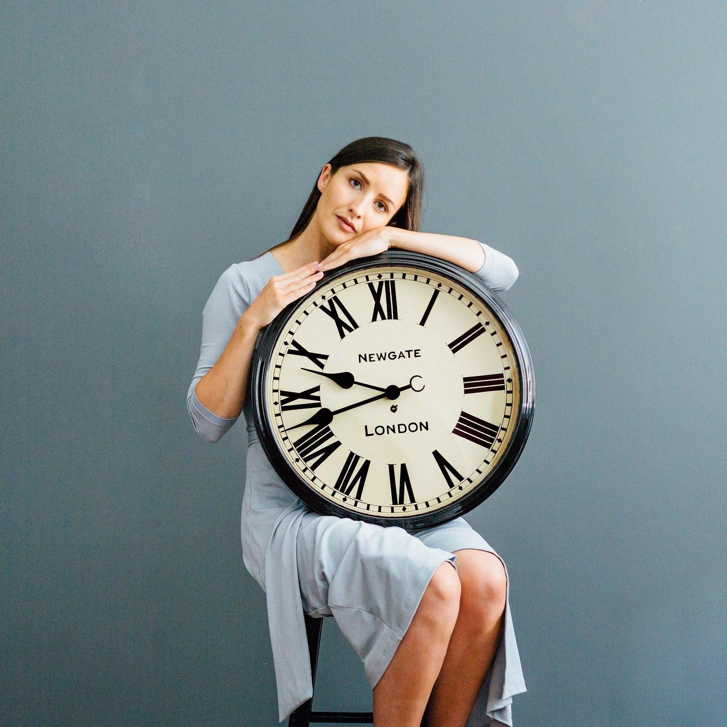 Newgate Battersby Clock Black-Newgate-Mood
