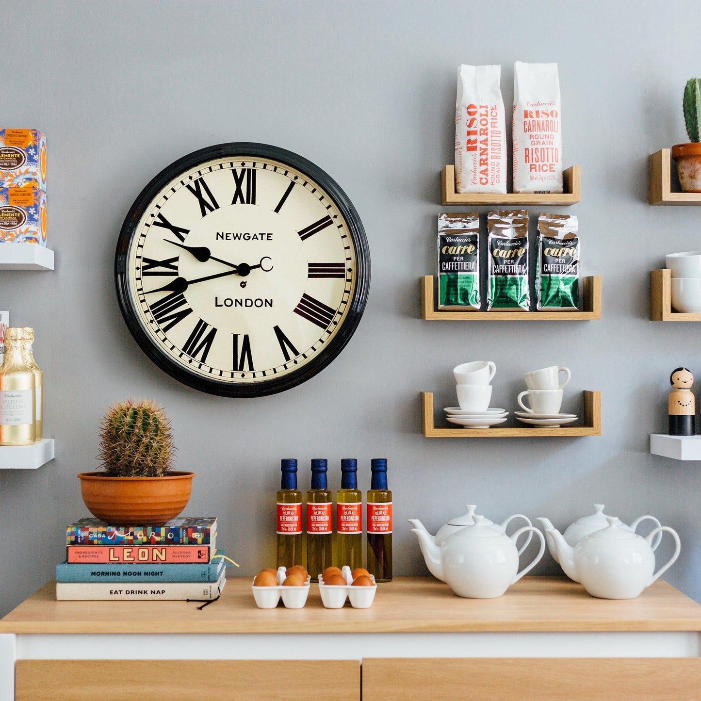 Newgate Battersby Clock Black-Newgate-Mood