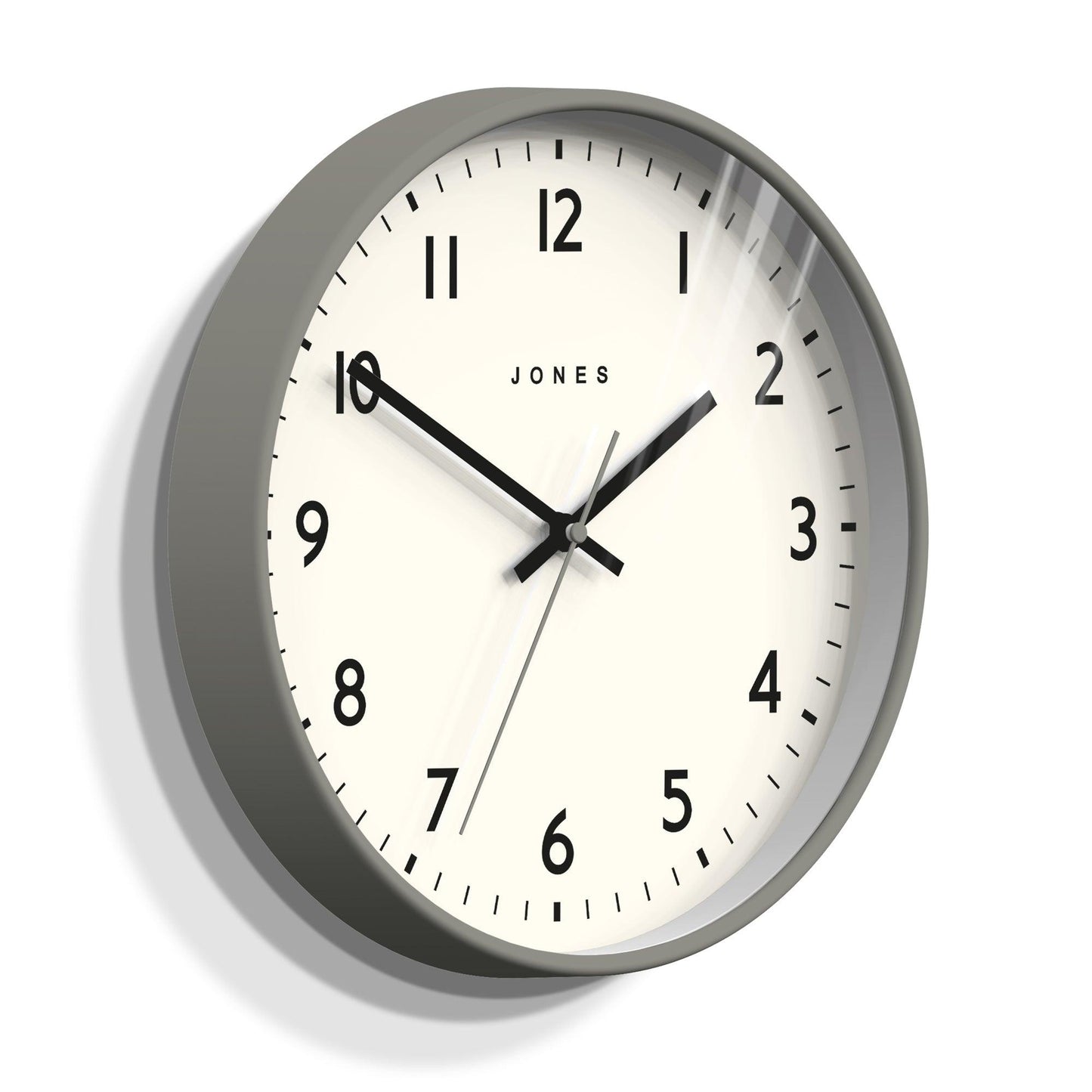Newgate Jones Jam Clock Matte Elephant Grey-Newgate-Mood