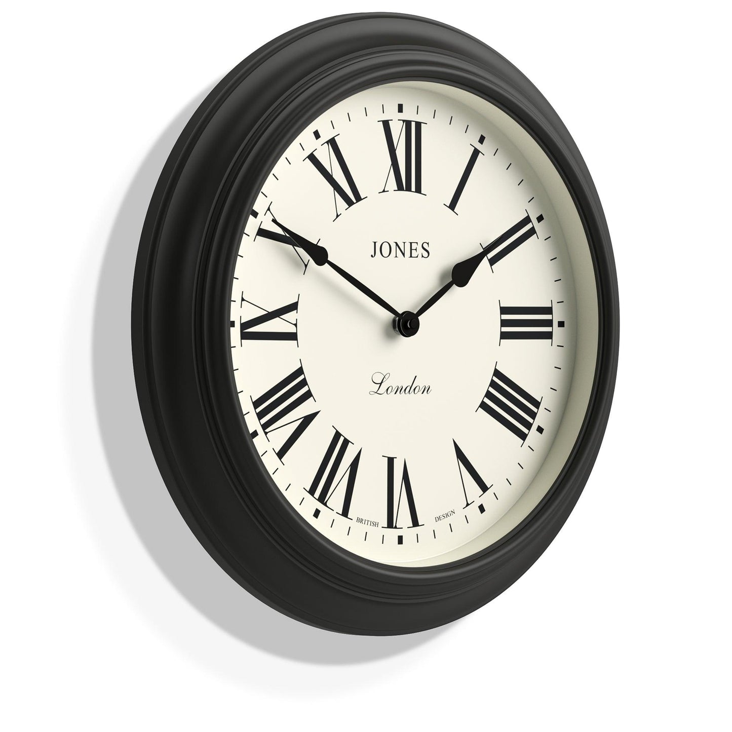Newgate Jones Supper Club Clock Charcoal Grey-Newgate-Mood