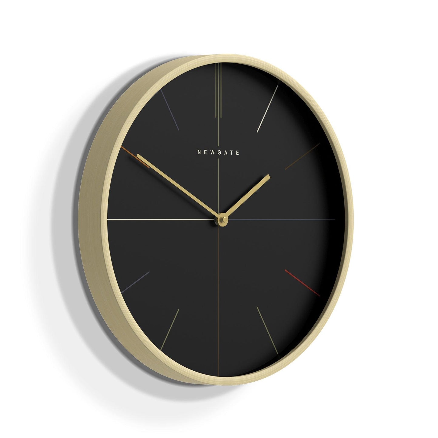 Newgate Mr Clarke Clock Pale Wood Reverse Hockey Dial-Newgate-Mood