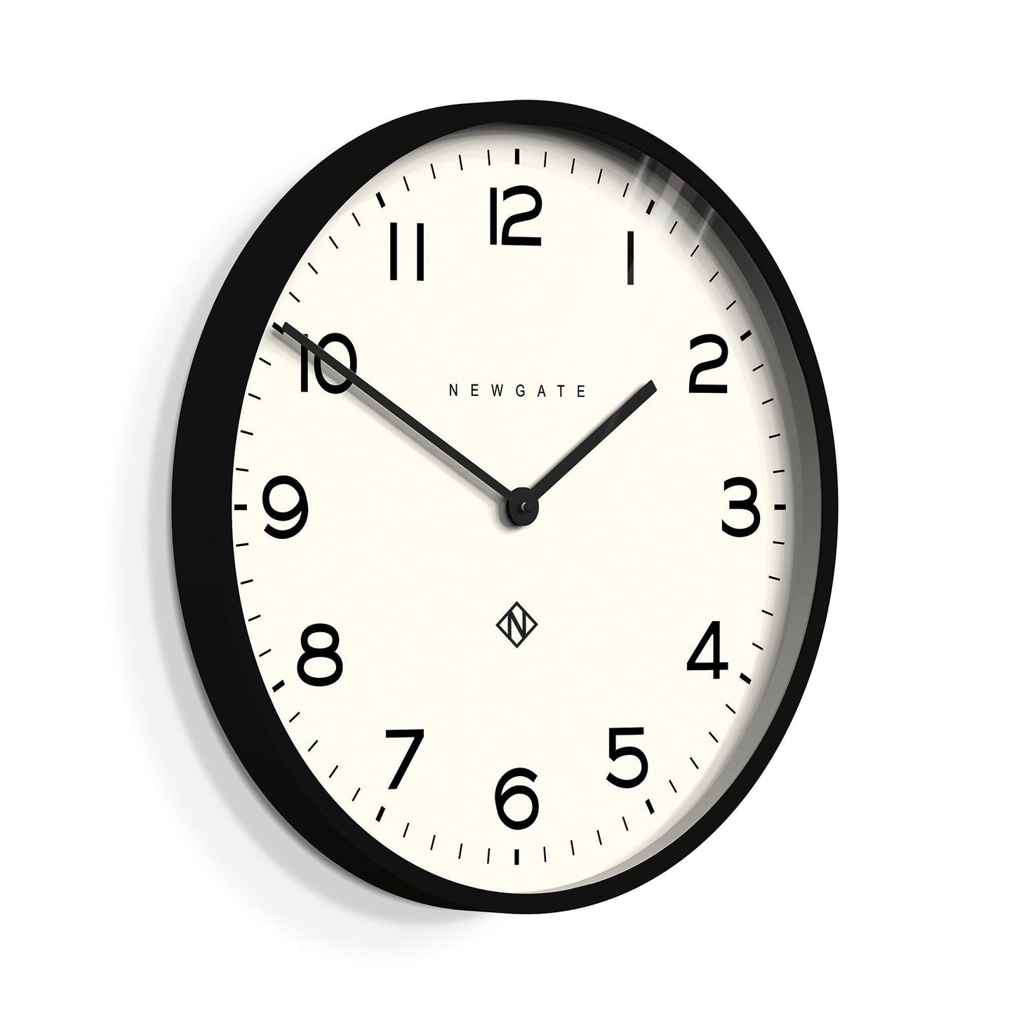 Newgate Number One Clock Echo Black-Newgate-Mood