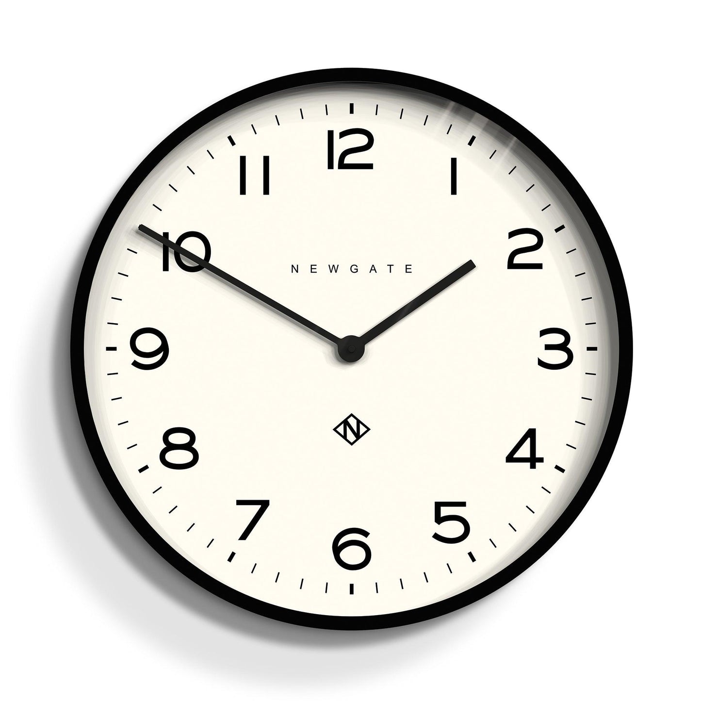 Newgate Number One Clock Echo Black-Newgate-Mood