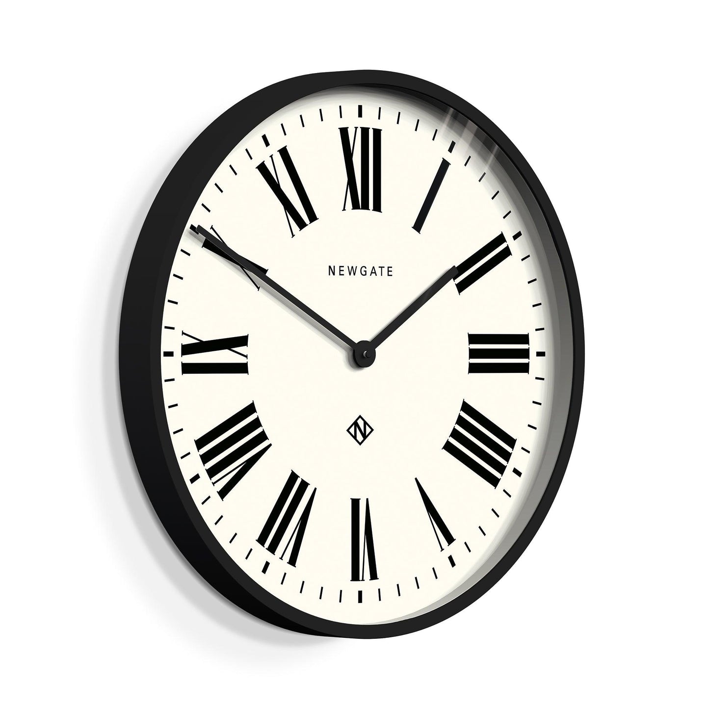 Newgate Number One Clock Italian Black-Newgate-Mood