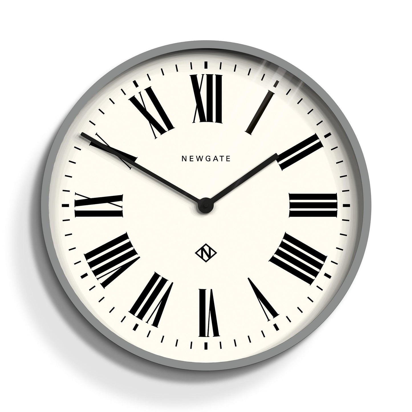 Newgate Number One Clock Italian Posh Grey-Newgate-Mood