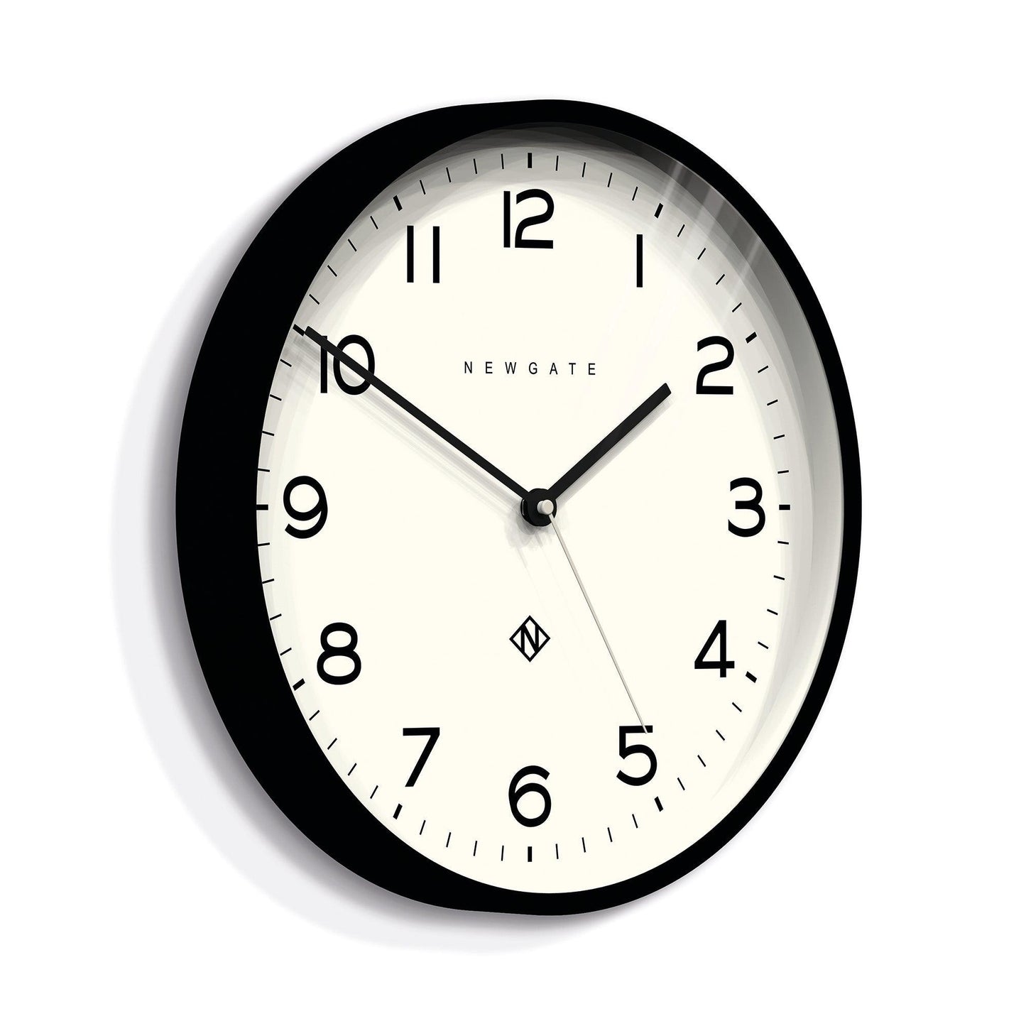 Newgate Number Three Echo Clock Silicone Black-Newgate-Mood