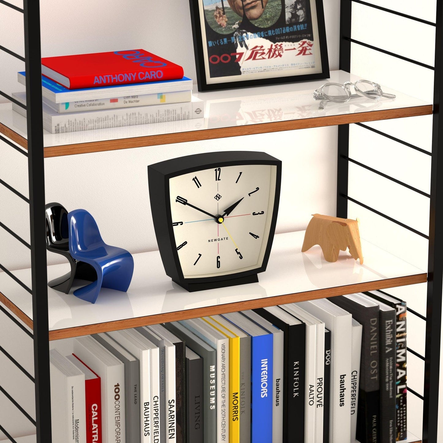 Newgate Odyssey Mantel Clock Black-Newgate-Mood