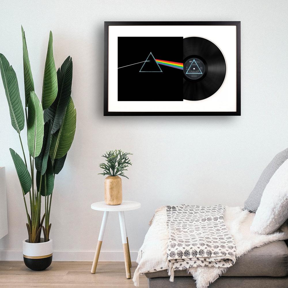 Framed Johnny Cash the Essential Johnny Cash Vinyl Album Art-Vinyl Art-Mood