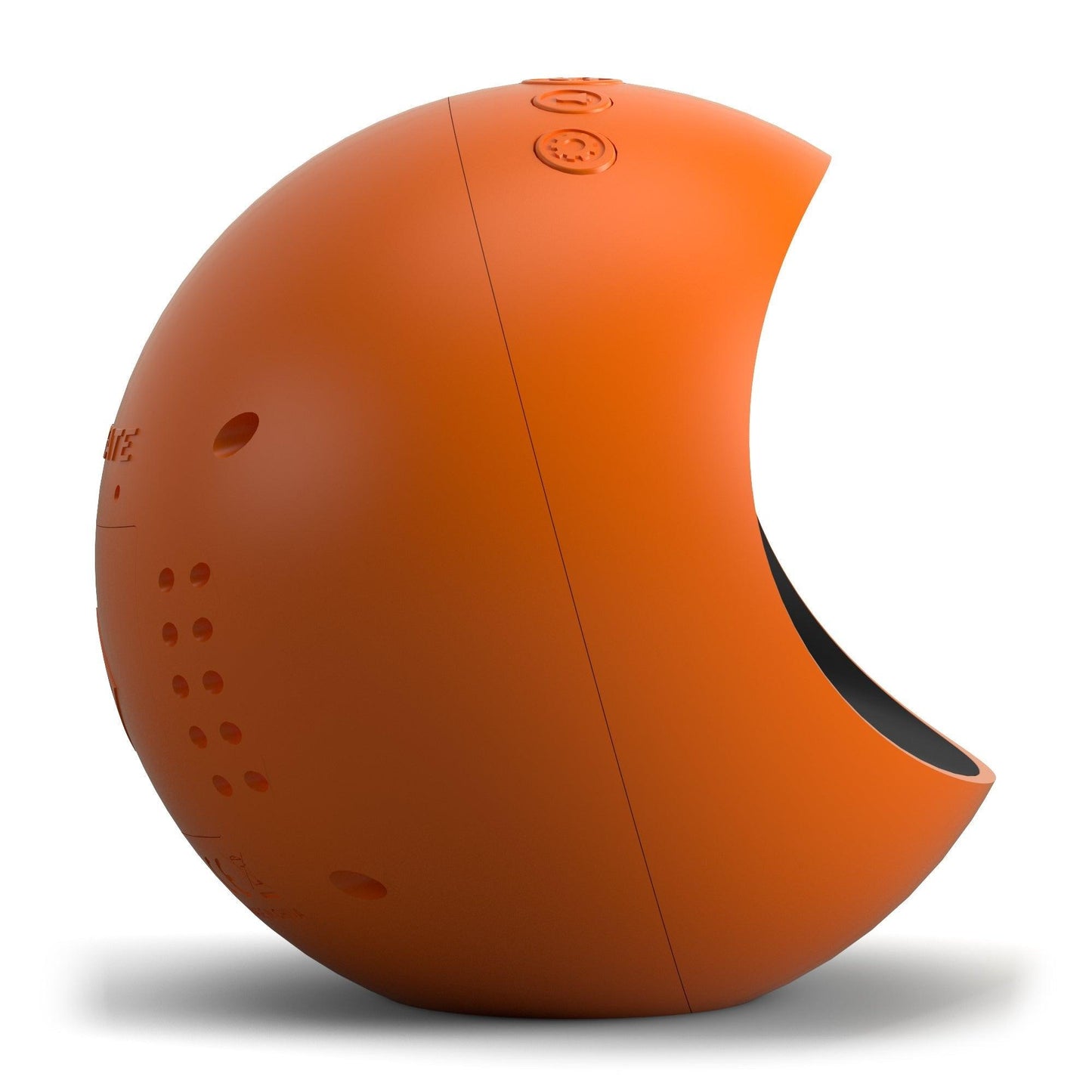 Newgate Centre Of The Earth Lcd Alarm Clock Pumpkin Orange*-Newgate-Mood