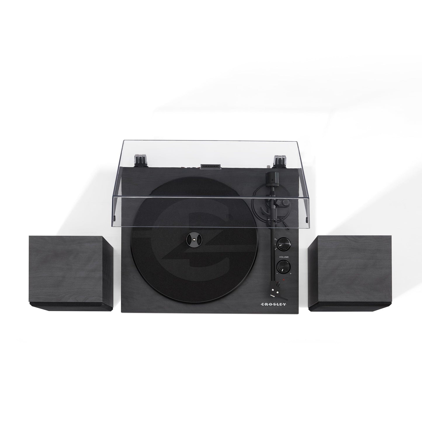 Crosley C62 Shelf System - Black-Crosley-Mood