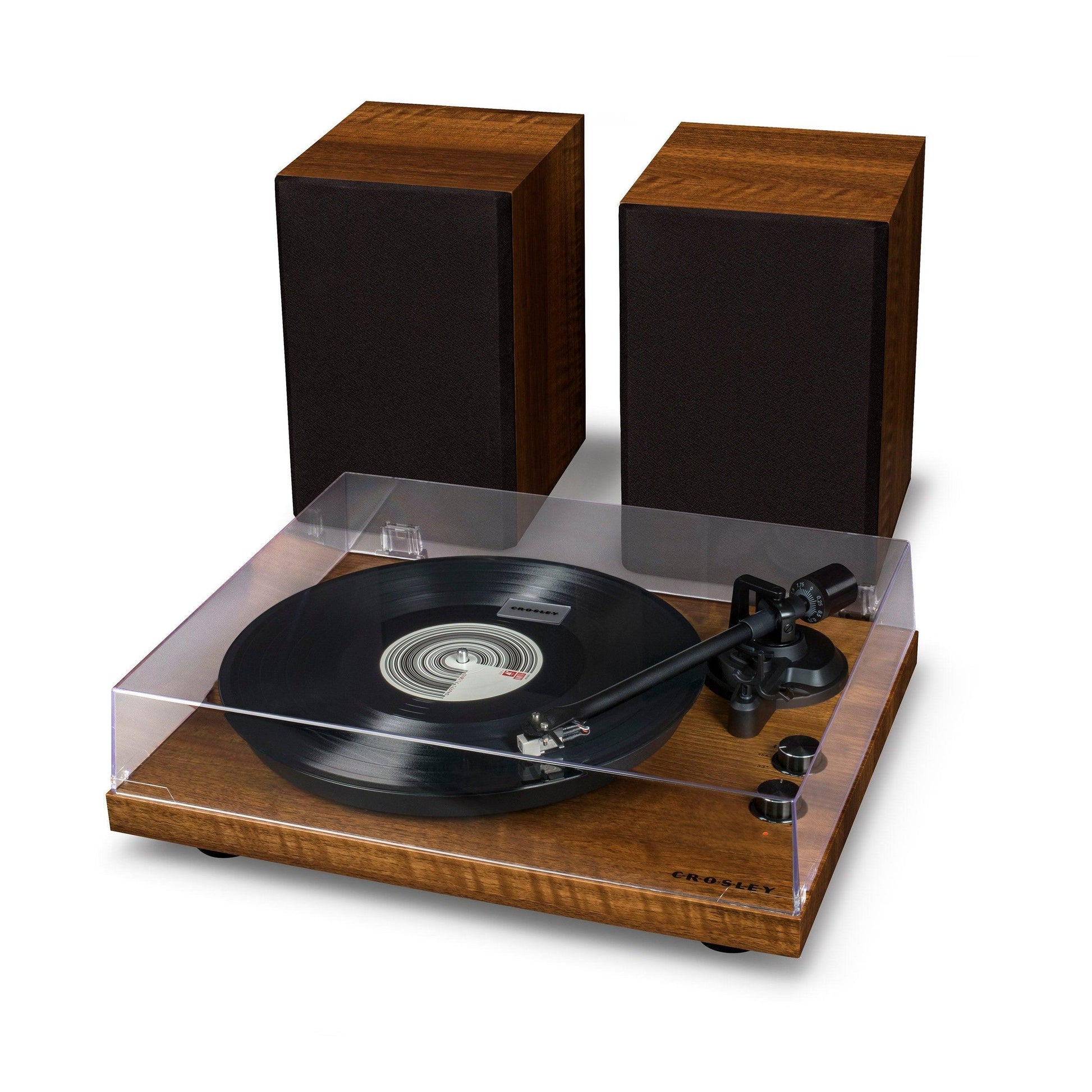Crosley C62 Shelf System - Walnut-Crosley-Mood
