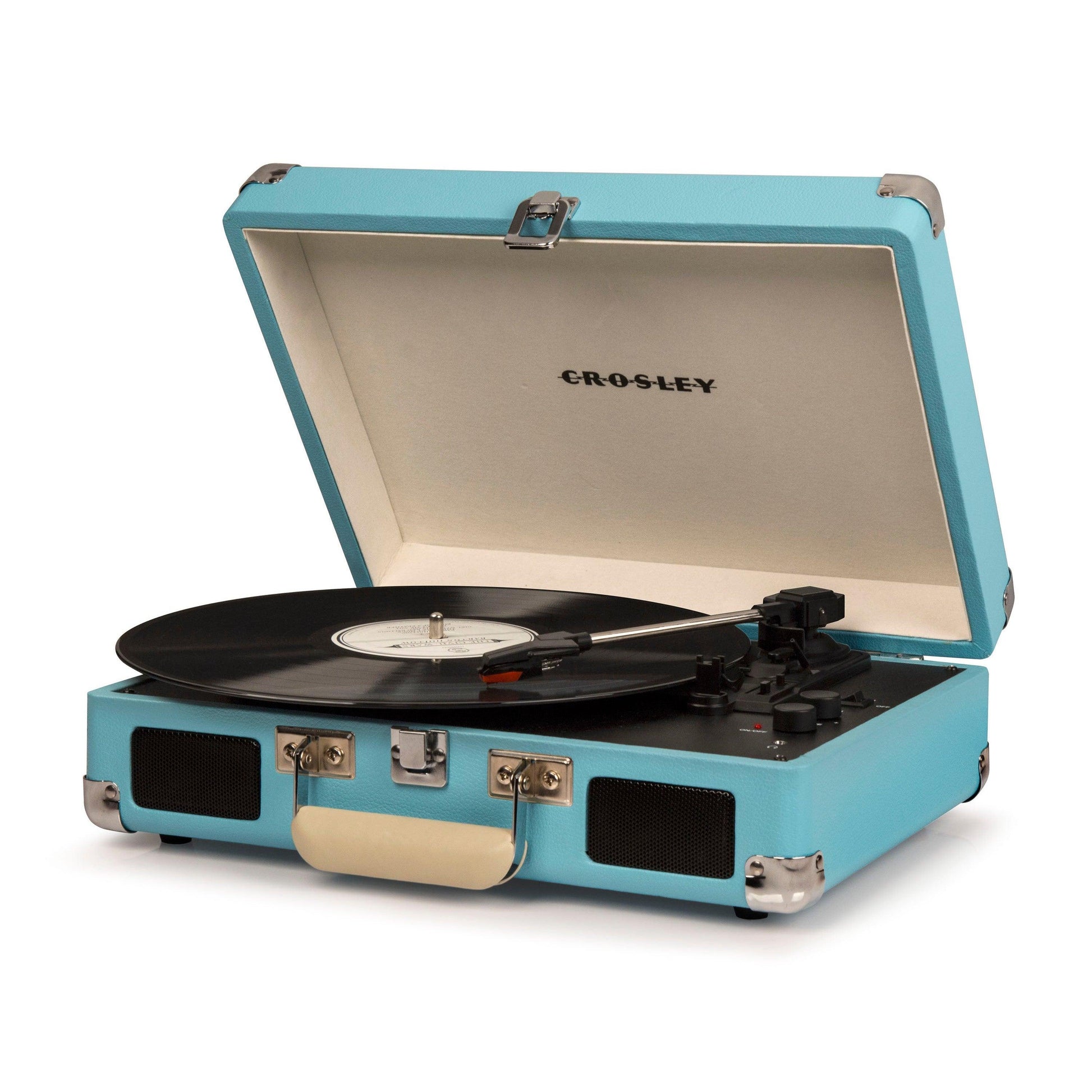 Crosley Cruiser Turquoise - Bluetooth Portable Turntable-Crosley-Mood