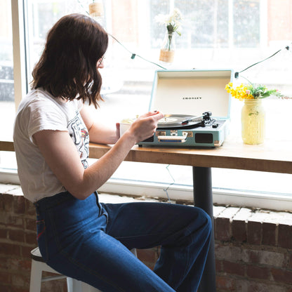 Crosley Cruiser Turquoise - Bluetooth Portable Turntable-Crosley-Mood