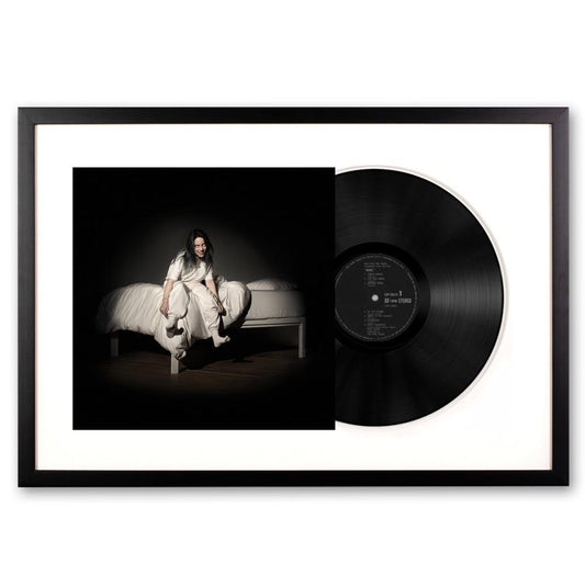 Framed Billie Eilish - When We All Fall Asleep, Where Do We Go-Vinyl Art-Mood