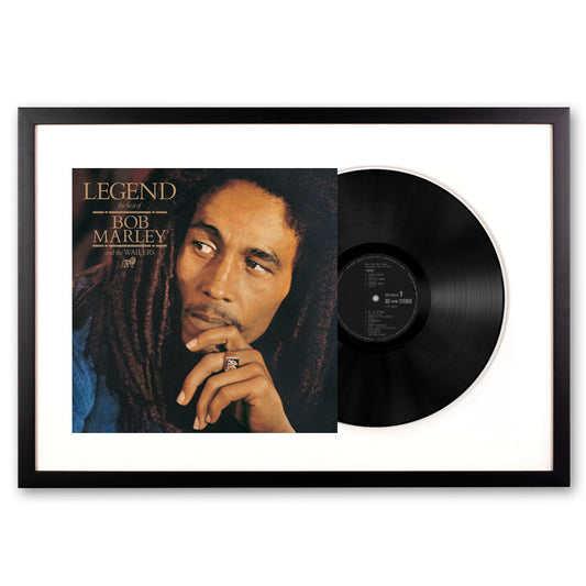 Framed Bob Marley - Legend - Vinyl Album Art-Vinyl Art-Mood