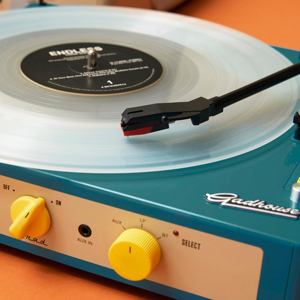 Gadhouse Brad MKII Record Player - Green-Gadhouse-Mood