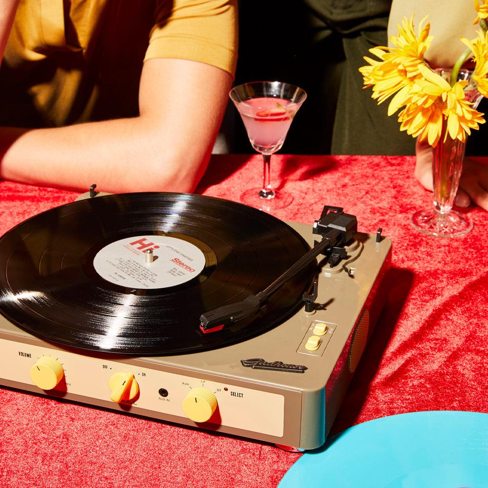 Gadhouse Brad MKII Record Player - Grey-Gadhouse-Mood