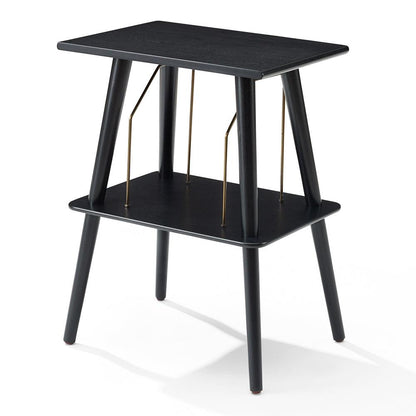 Gadhouse Brad MKII Record Player - Navy + Entertainment Stand Bundle - Black-Gadhouse-Mood