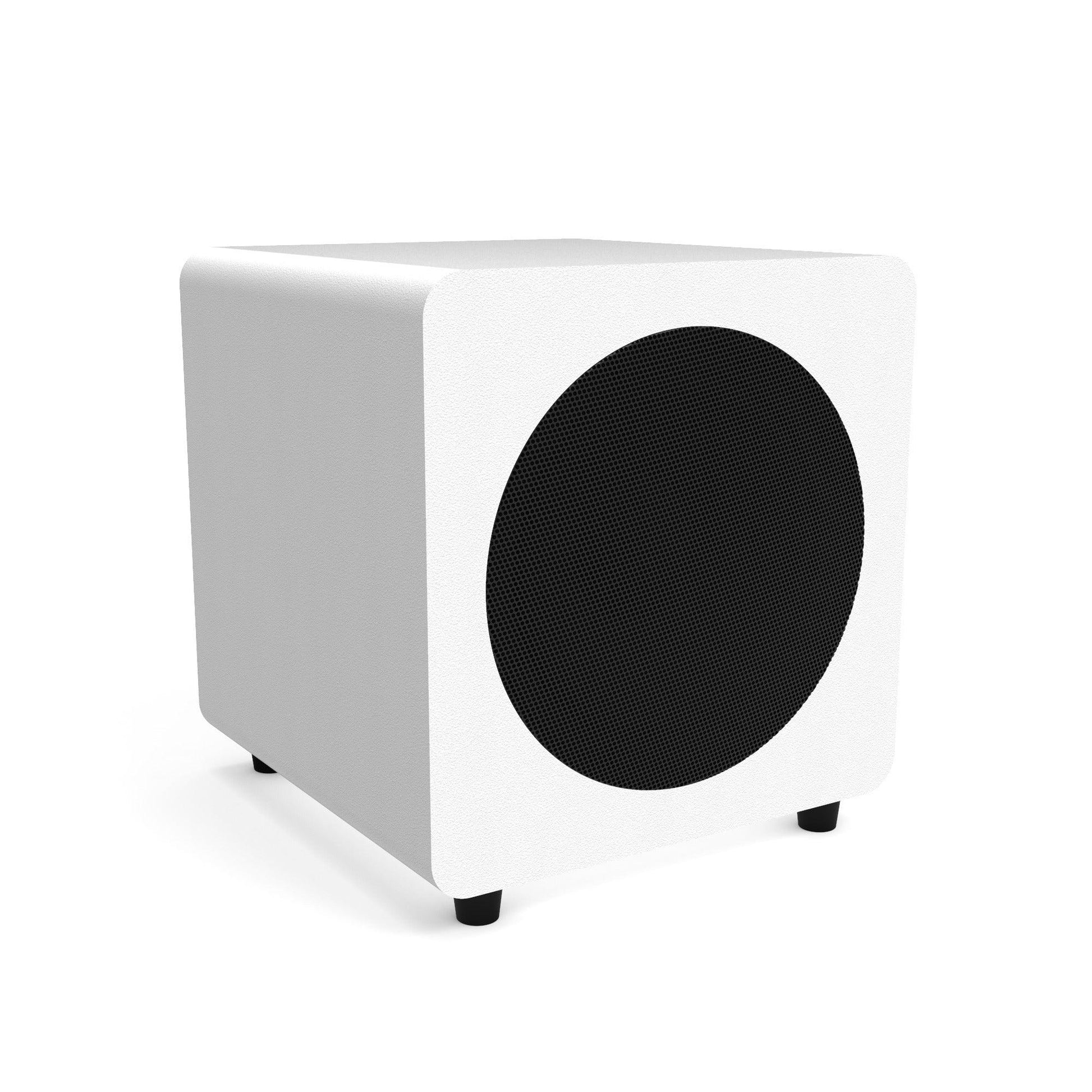 Kanto SUB8 300W 8" Sealed Powered Subwoofer, Matte White-Kanto-Mood