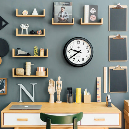 Newgate 50S Electric Clock Black*-Newgate-Mood