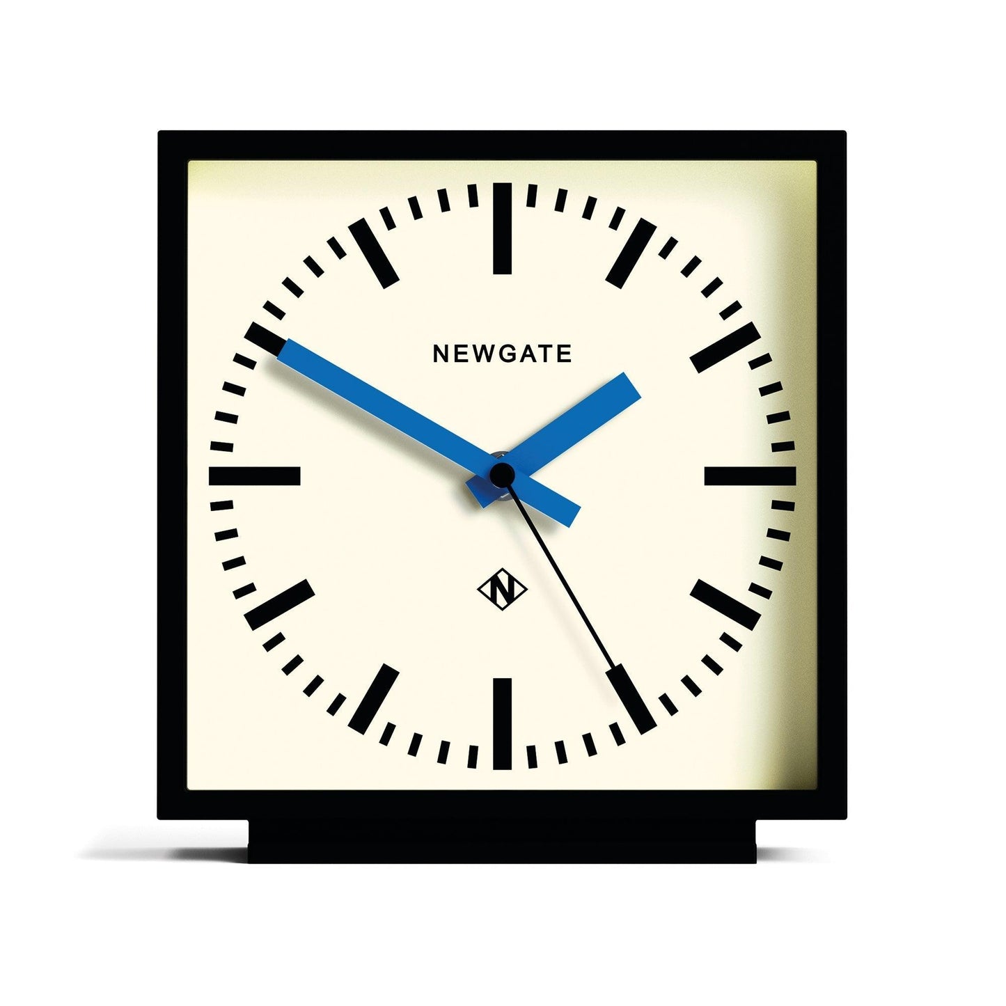 Newgate Amp Mantel Clock Black With Blue Hands*-Newgate-Mood