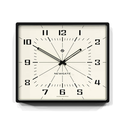 Newgate Box Office Wall Clock Silicone Cave Black-Newgate-Mood