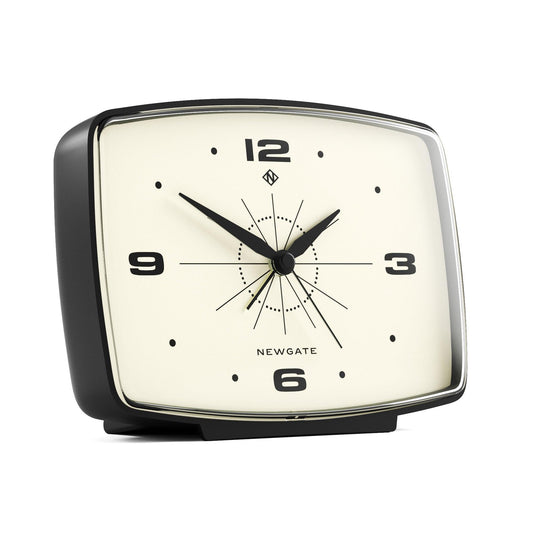 Newgate Brooklyn Alarm Clock - Black-Newgate-Mood