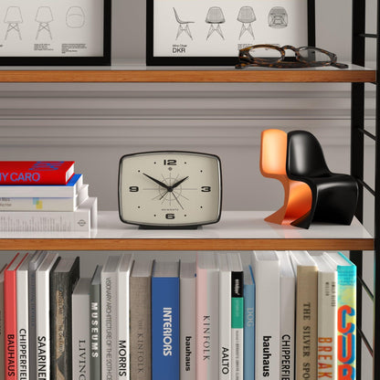 Newgate Brooklyn Alarm Clock - Black-Newgate-Mood