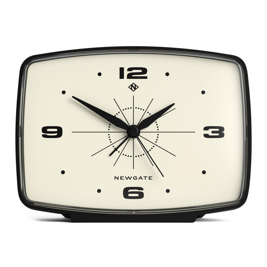 Newgate Brooklyn Alarm Clock - Black-Newgate-Mood
