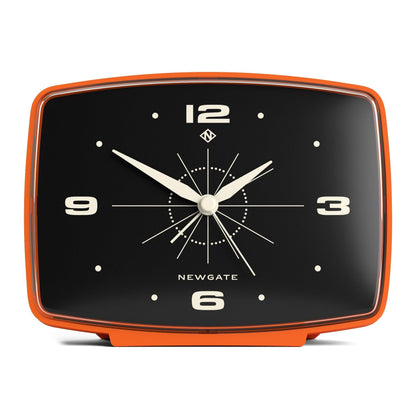 Newgate Brooklyn Alarm Clock - Orange-Newgate-Mood