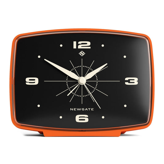 Newgate Brooklyn Alarm Clock - Orange-Newgate-Mood
