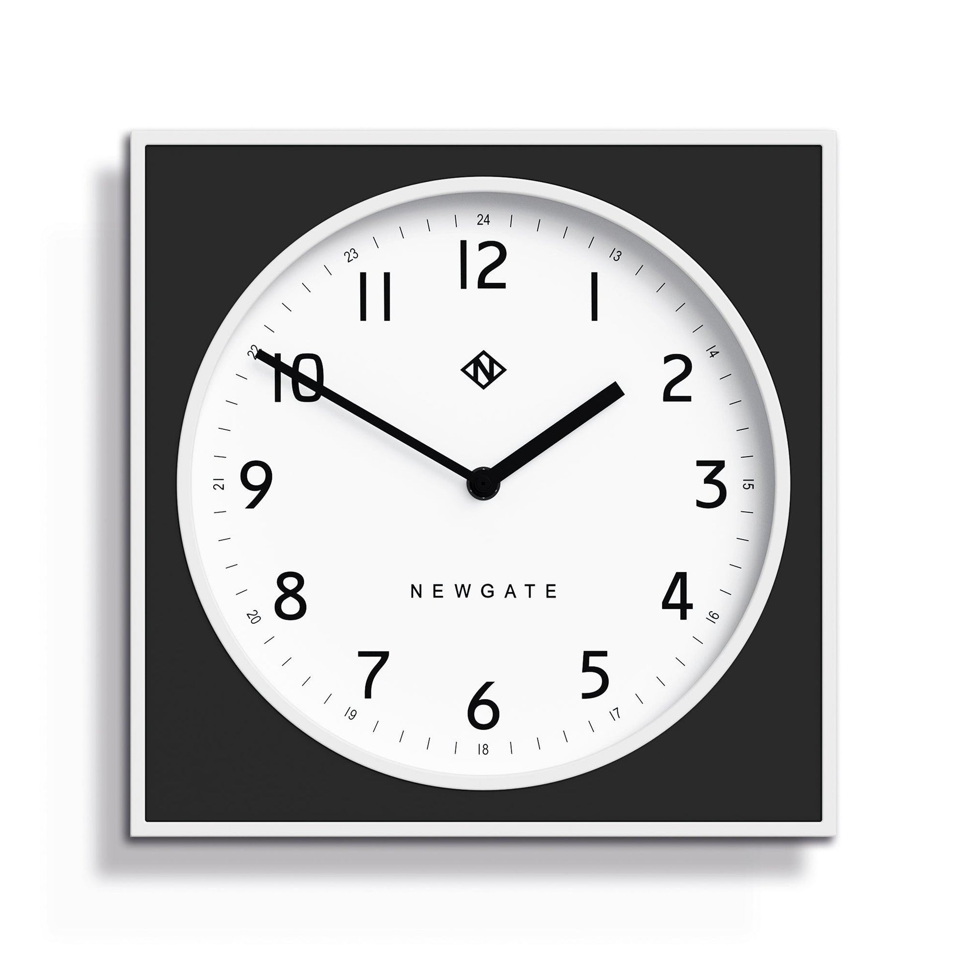 Newgate Burger & Chips Wall Clock Black*-Newgate-Mood