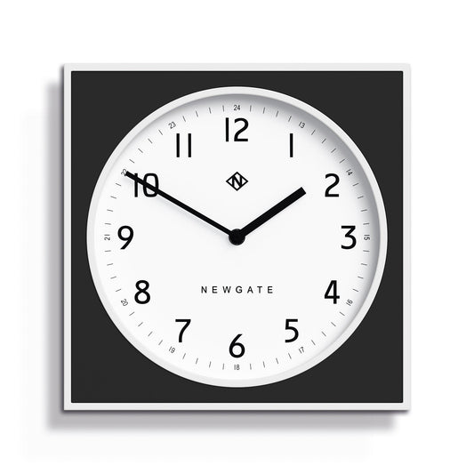 Newgate Burger & Chips Wall Clock Black*-Newgate-Mood