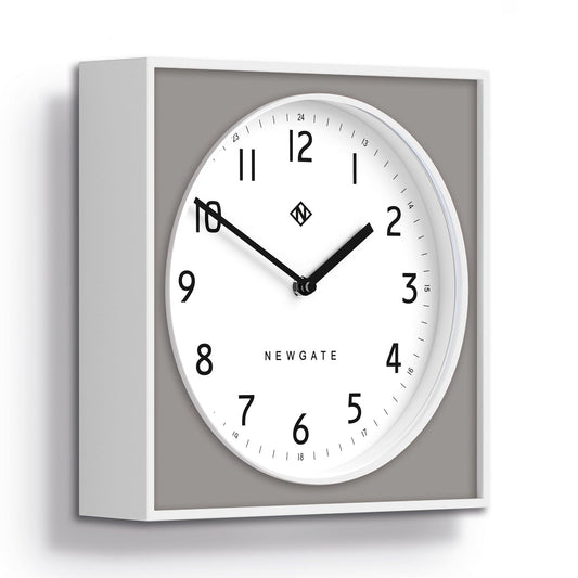 Newgate Burger & Chips Wall Clock Posh Grey*-Newgate-Mood