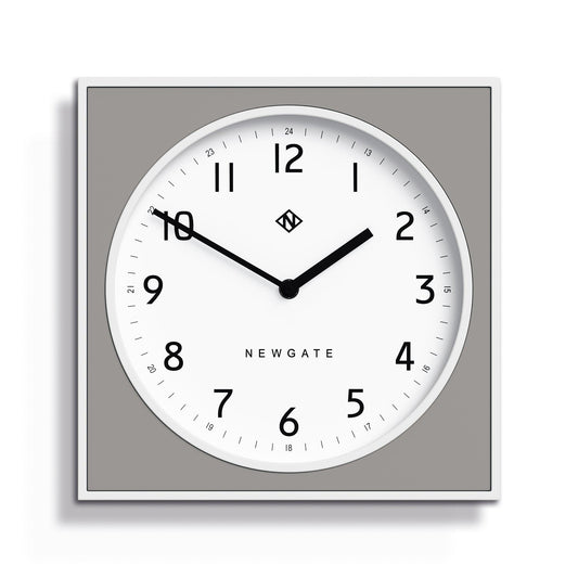 Newgate Burger & Chips Wall Clock Posh Grey*-Newgate-Mood