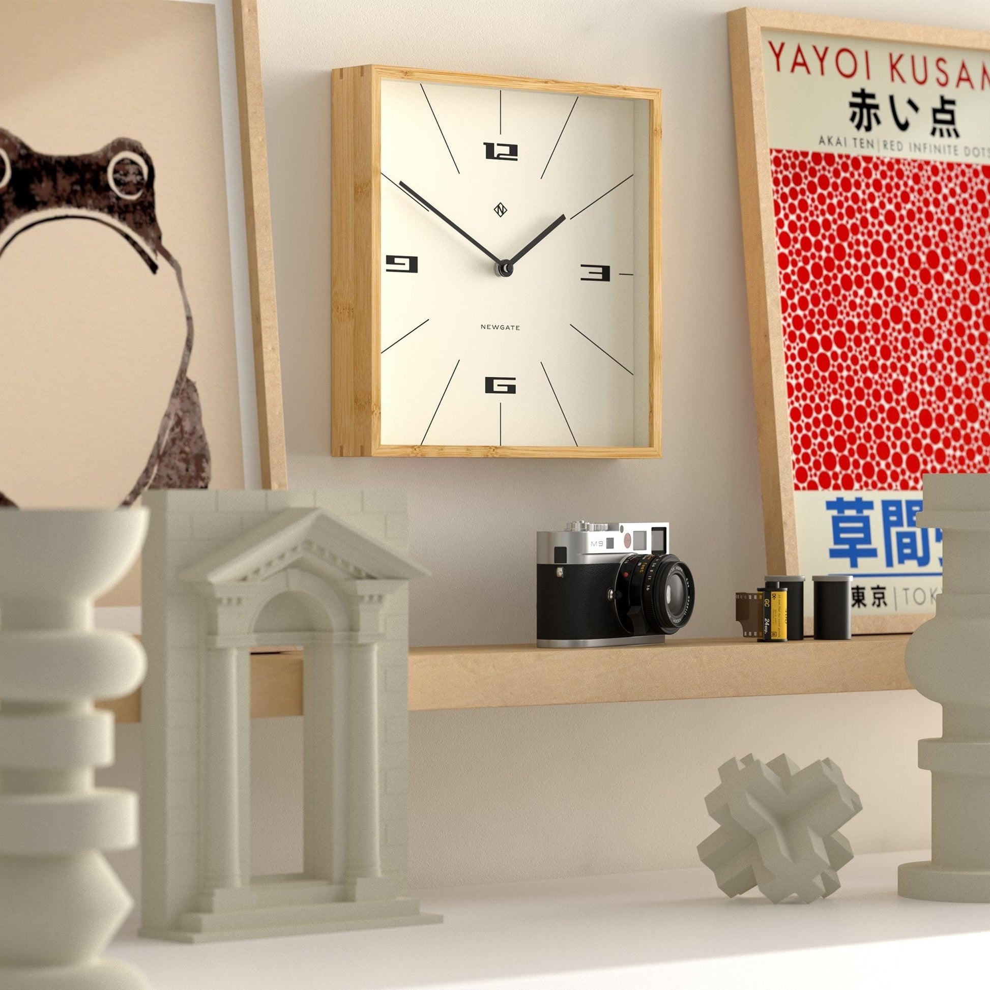 Newgate Fiji Wall Clock - Hovercraft Dial-Newgate-Mood