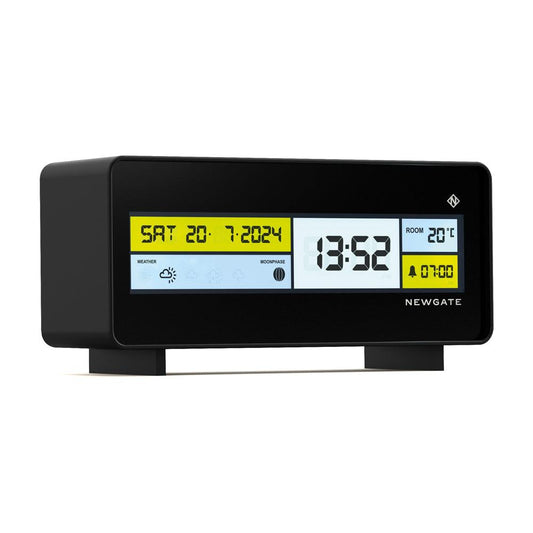 Newgate Futurama Lcd Alarm Clock Black Case Black Lens*-Newgate-Mood