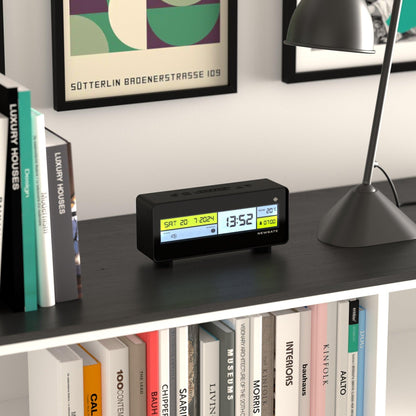 Newgate Futurama Lcd Alarm Clock Black Case Black Lens*-Newgate-Mood