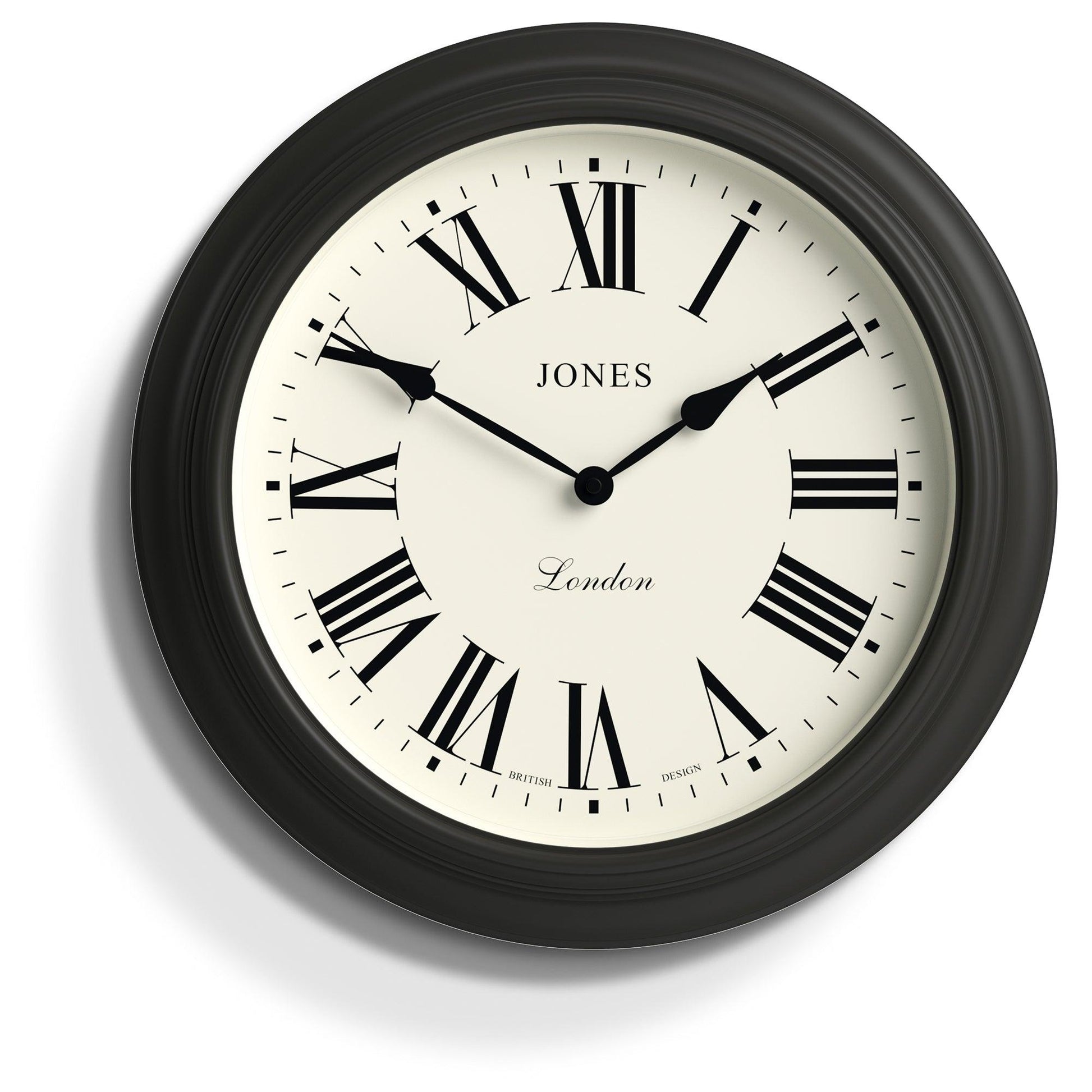 Newgate Jones Supper Club Clock Charcoal Grey-Newgate-Mood