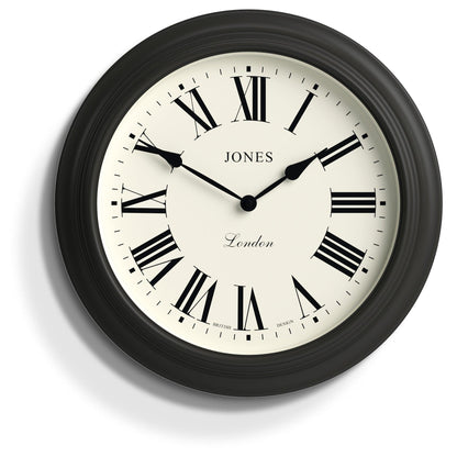 Newgate Jones Supper Club Clock Charcoal Grey-Newgate-Mood