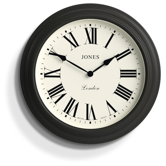 Newgate Jones Supper Club Clock Charcoal Grey-Newgate-Mood