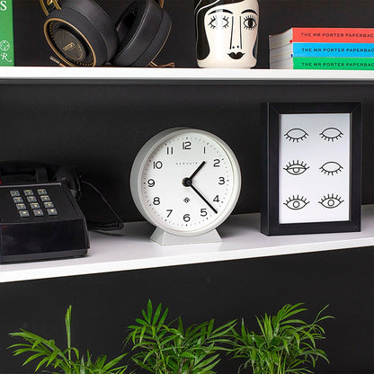 Newgate M Mantel Clock Posh Grey-Newgate-Mood