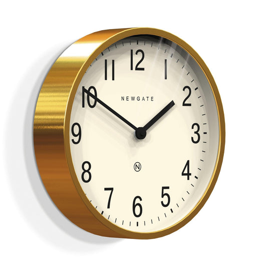 Newgate Master Edwards Clock Radial Brass-Newgate-Mood