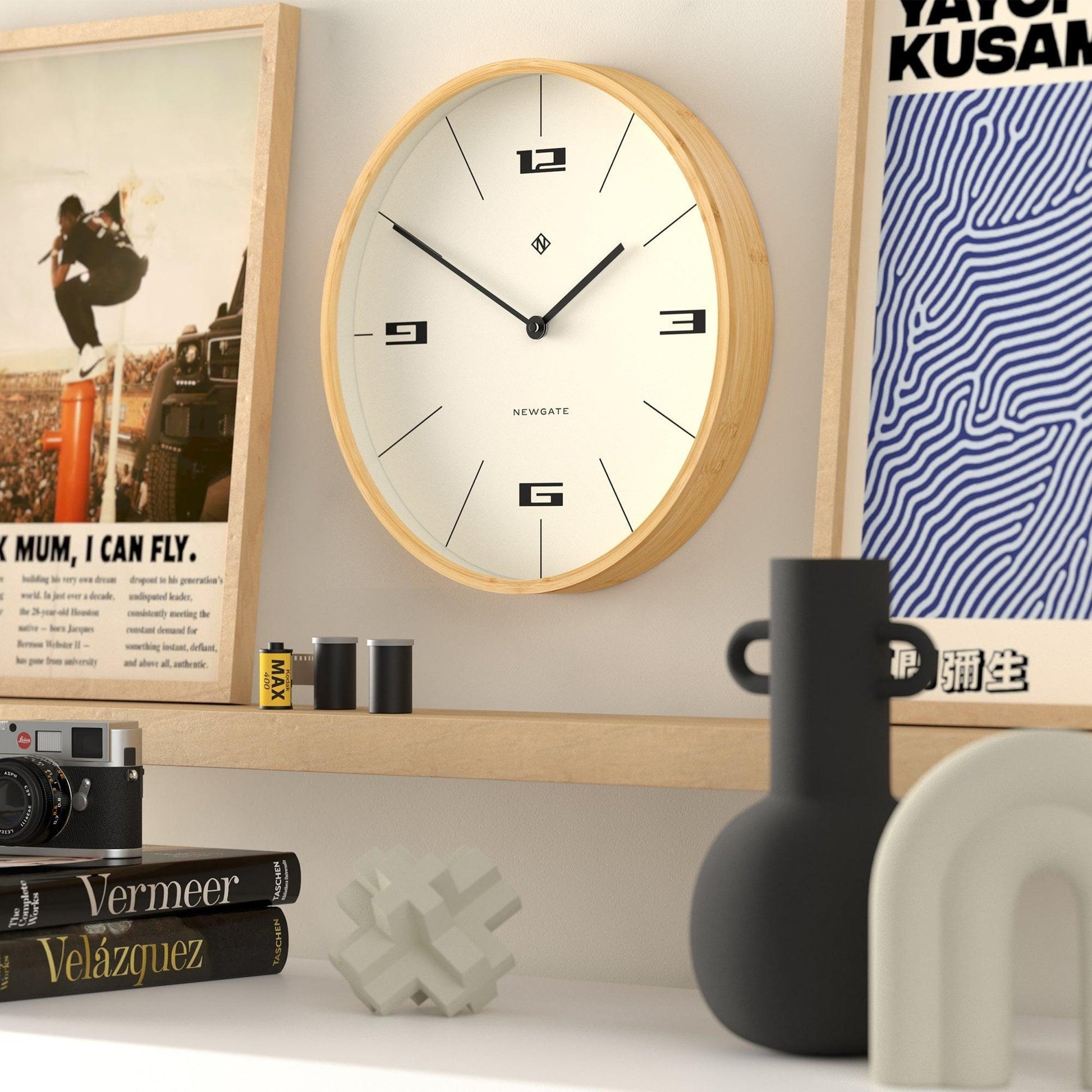 Newgate Mauritius Wall Clock - Hovercraft Dial-Newgate-Mood