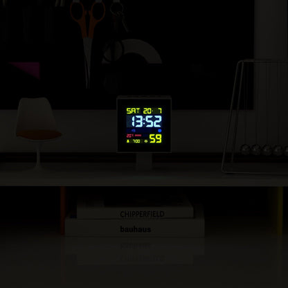 Newgate Monolith Lcd Alarm Clock White*-Newgate-Mood