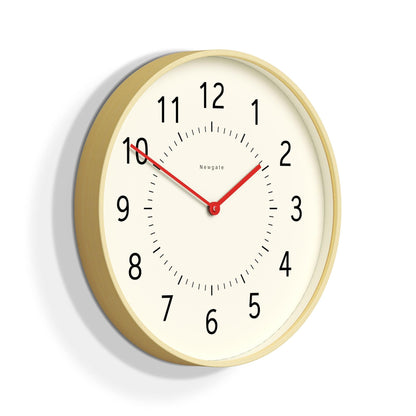 Newgate Monopoly Plywood Wall Clock With Red Hands-Newgate-Mood