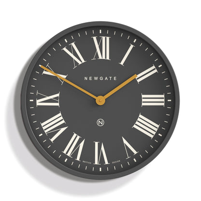 Newgate Mr Butler Wall Clock Moonstone Grey Reverse Dial-Newgate-Mood