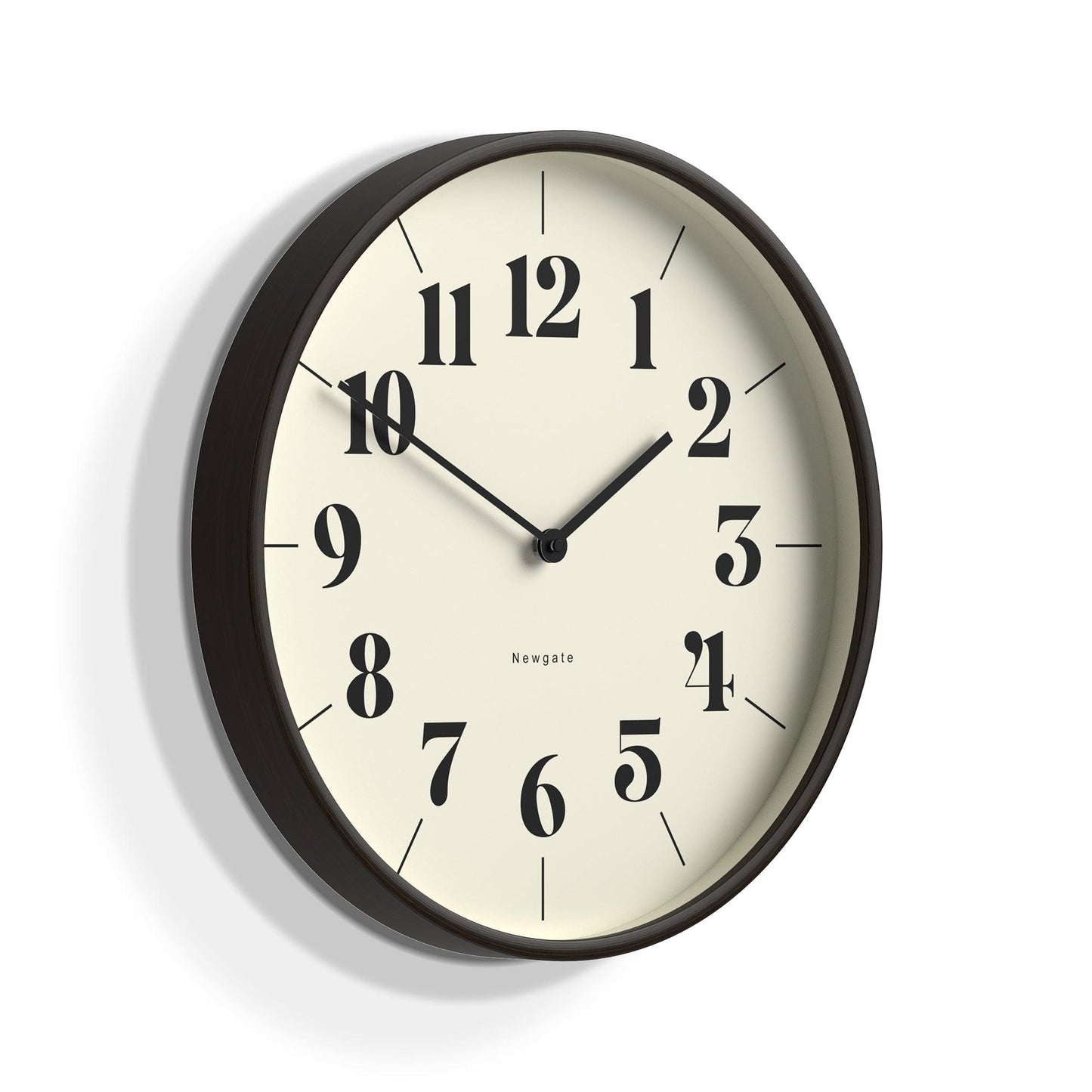 Newgate Mr Clarke Clock Dark Wood Hopscotch Dial-Newgate-Mood