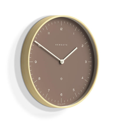 Newgate Mr Clarke Clock Pale Wood Burnt Sienna 140-Newgate-Mood